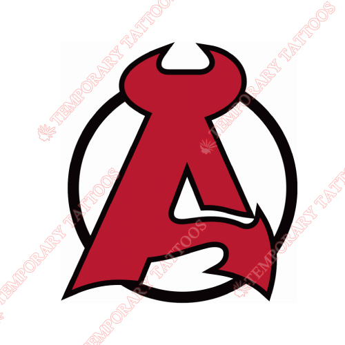 Albany Devils Customize Temporary Tattoos Stickers NO.8965
